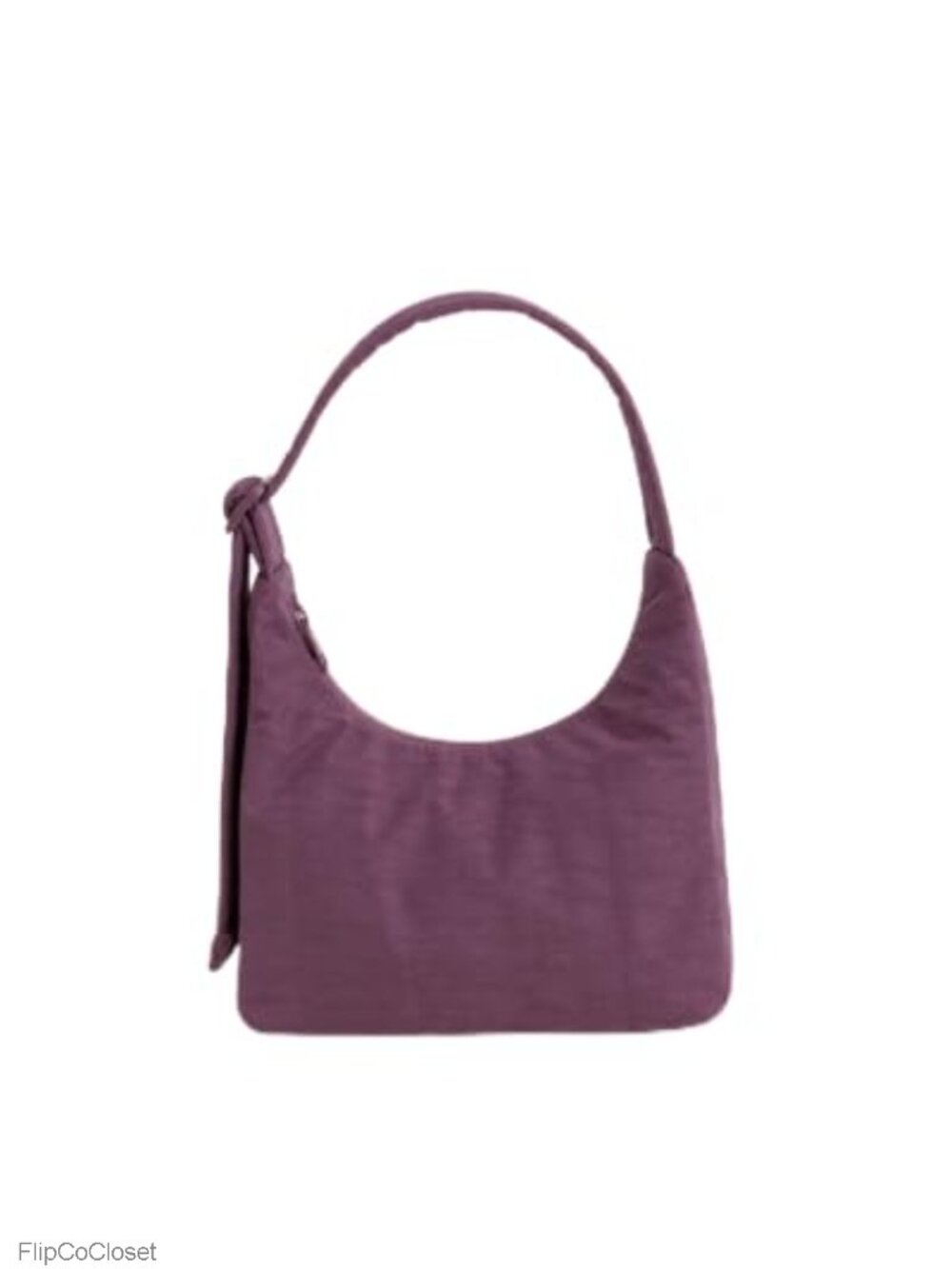 BAGGU Mini Nylon Shoulder Bag - Recycled Heavyweight Nylon, Adjustable Strap